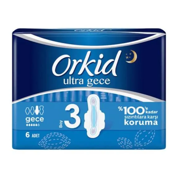 Orkid Ultra Single 3 No Gece 6 Lı