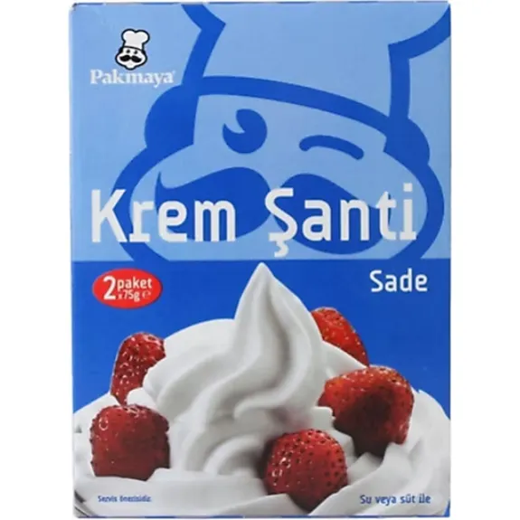 Pakmaya Krem Şanti 2X75 Gr