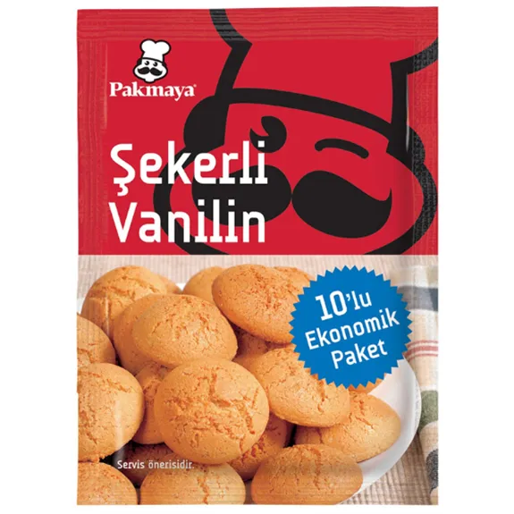 Pakmaya Şekerli Vanilin 10 Lu 50 Gr