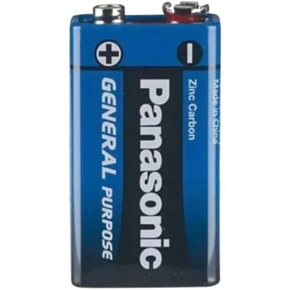 Panasonic Manganez 9 Volt Pil