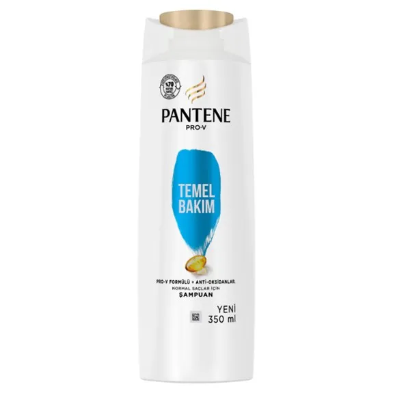 Pantene Şampuan 350 Ml Temel Bakım