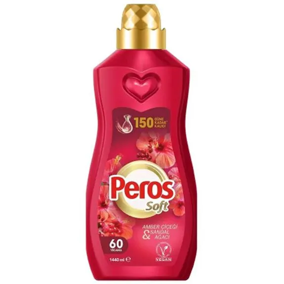 Peros Soft Konsantre Yumuşatıcı Amber Çiçeği&Sandal Ağacı 1440 Ml