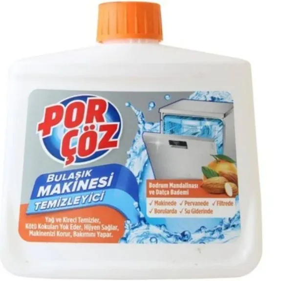 Porçöz Bulaşık Makinesi Temizleyici Mandalina-Badem 250 Ml