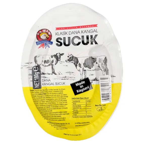 Şahin Vakumlu Dana Kangal Sucuk 180 Gr
