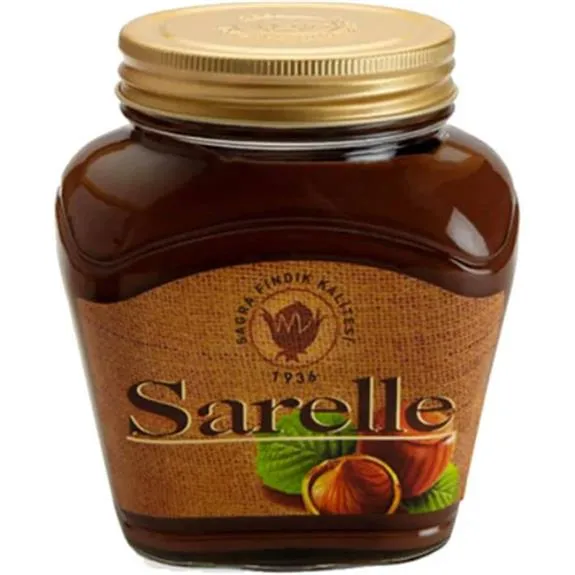 Sarelle Kakaolu Fındık Kreması Cam 700 Gr