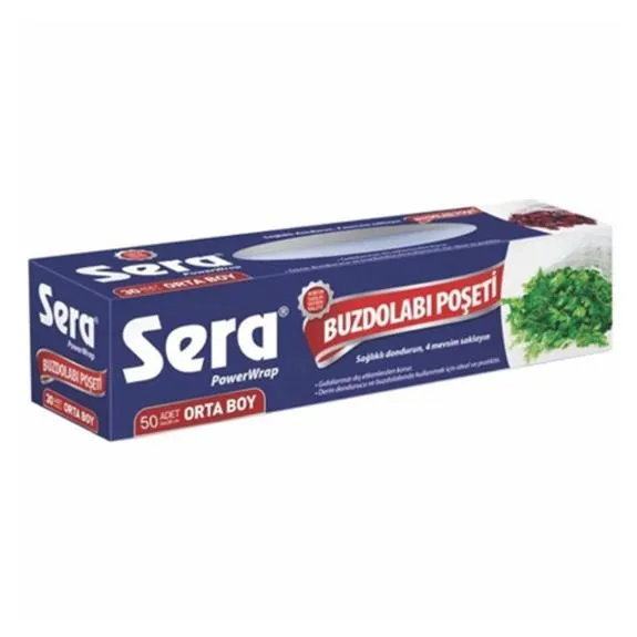 Sera Buzdolabı Poşeti Orta Boy 50 Li