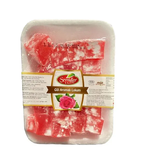 Seyyidler Gül Aromalı Lokum 400 Gr