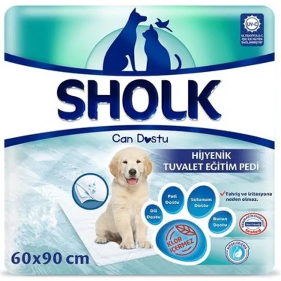 Sholk Evcil Hayvan Hijyenik Tuvalet Eğitim Pedi 10 Lu