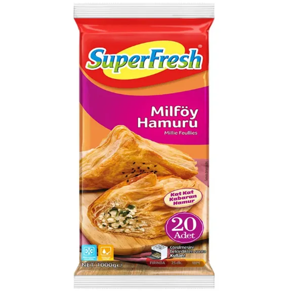 Superfresh Milföy Hamuru 1000 Gr