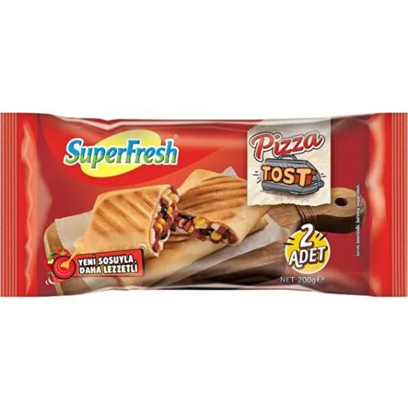 Superfresh Tost Klasik Pizza 200 Gr