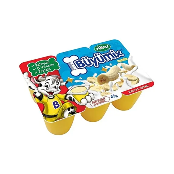 Sütaş Büyümix Muzlu 6X40 Gr