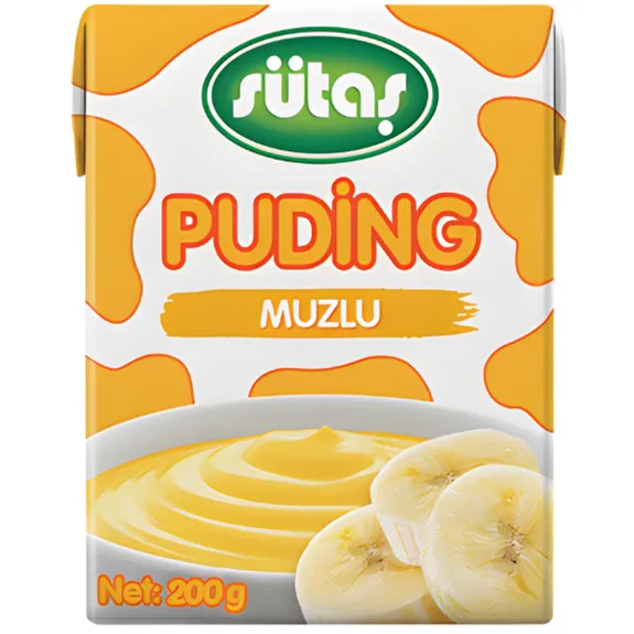 Sütaş Muzlu Puding 200 Gr
