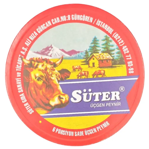Süter Üçgen Peynir 6 Lı 110 Gr