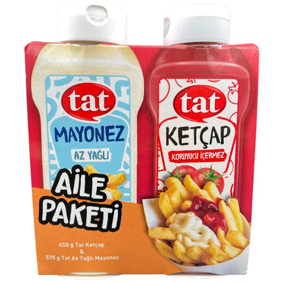 Tat Ketçap 650 Gr+Mayonez 575 Gr