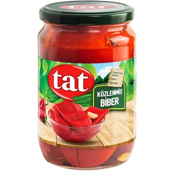 Tat Közlenmiş Biber 670 Gr Cam