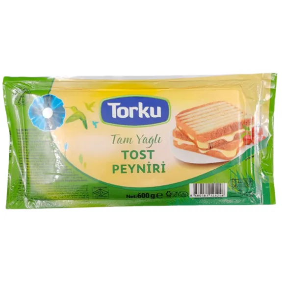 Torku Tam Yağlı Tost Peyniri 600 Gr