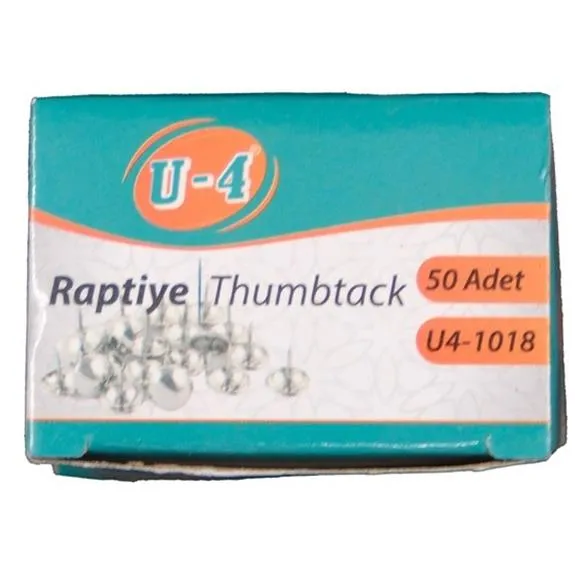 U-4 Metal Raptiye 20 Mm 50 Li