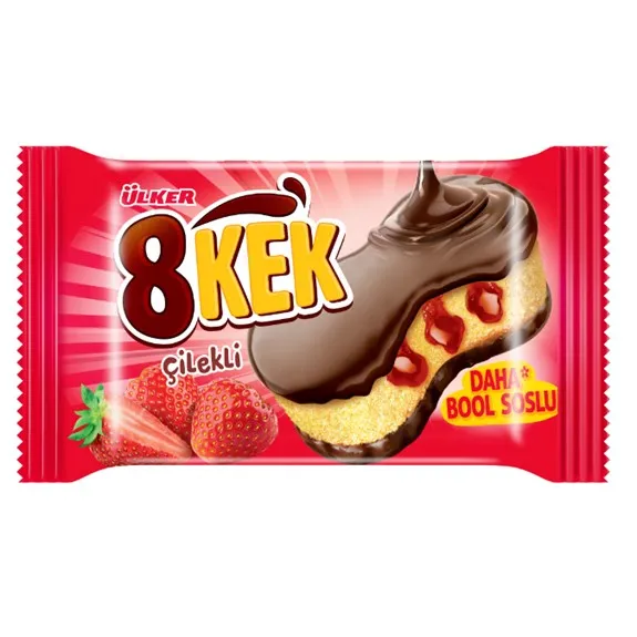 Ülker Dankek 8 Kek Çilekli 55 Gr
