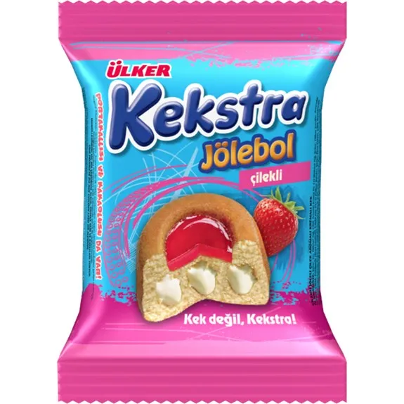 Ülker Kekstra Jölebol Çilekli 40 Gr