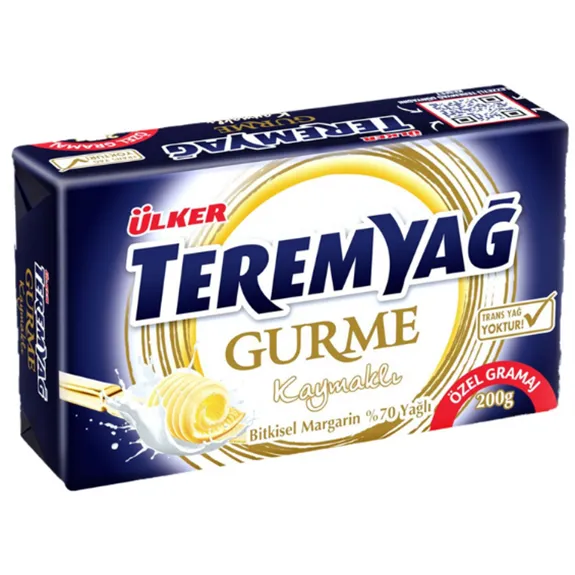 Ülker Teremyağ Paket Margarin Gurme 200 Gr