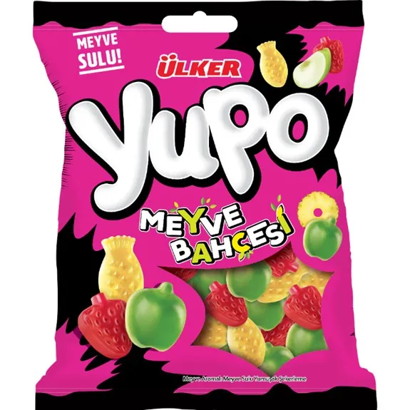 Ülker Yupo Yumuşak Şeker Meyve Bahçesi 80 Gr